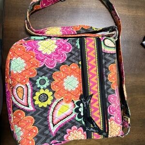 Vera Bradley Vibrant Floral Crossbody Bag